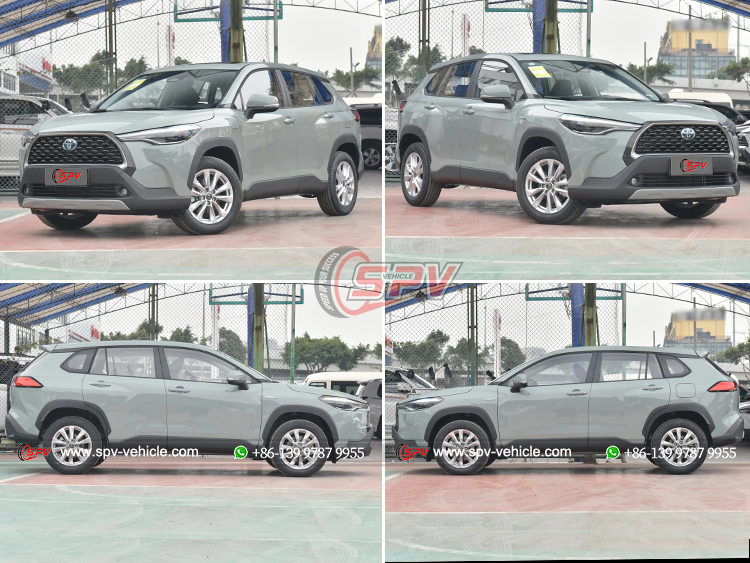 Corolla Cross Hybrid Family Sedan - Different Side View